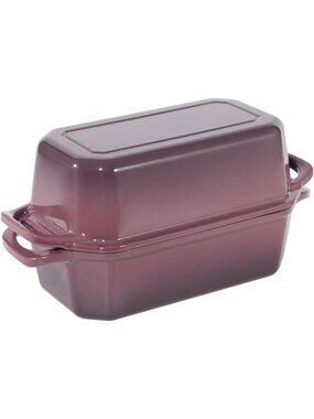 Bread Pan Cast Iron Loaf Pan with Lid Bread Loaf Pan 8.5x4.5 Inch Loaf Pan